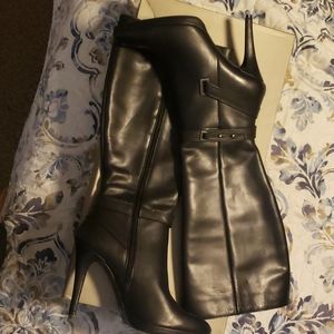 NIB High Heel Boots to Knees